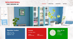 Desktop Screenshot of malerifirman.se
